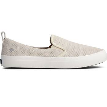 Scarpe Sperry Crest Twin Gore Plushwave Pin Perforated - Sneakers Donna Beige, Italia IT 554H